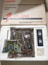 TOSHIBA DOWNLOADABLE IBM GRAPHICS EMULATION KIT 3 IN ONE