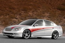 For Nissan Altima 2002-2006 Saa Pp25552 Polished Pillar Posts