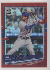 2020 Panini Donruss Optic FOTL Red Pandora Prizm 64/79 Jeff McNeil #114 1b8