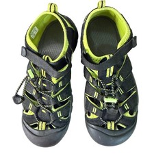 Keen Newport H2 Water Sandals Women Youth SZ 5 Lime Green Outdoor Hiking Trail