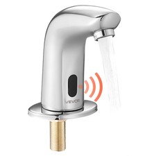 Touchless Bathroom Sink Faucet, Automatic Motion Sensor Restroom Toilet Faucet C
