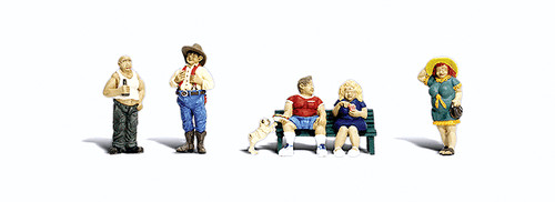 Woodland Scenics 2728 Accesorios O Scale Scenic Accents Figuras Paquete(5) | Zustand: Nuevo