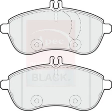 Brake Pads Set fits MERCEDES C200 S204, W204 2.1D Front 07 to 09 0004200305 Apec