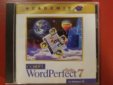 Corel WordPerfect Word Perfect Suite 7 PC CD