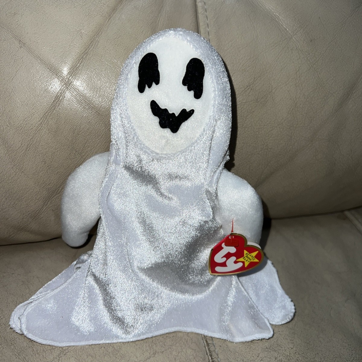 TY Beanie Baby Sheets the Ghost (1999) – Retired Halloween Edition