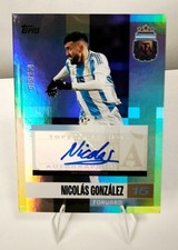 Topps Argentinia Team Set 2024 Nicolas Gonzalez Auto /250