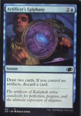 Artificer's Epiphany - Jumpstart 2022: #272, Magic: The Gathering Nm C351