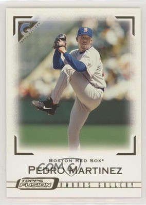 2001 Topps Fusion Pedro Martinez #193 HOF 1p1