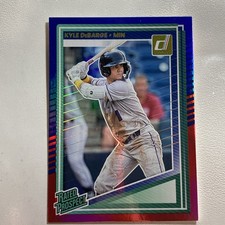 2025 Panini Donruss - Rated Prospects Kyle DeBarge #188 Red & Blue (RC)