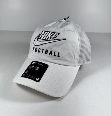 NIKE Club Unstructured Football Futura Swoosh Mesh Hat Men s S/M *NEW* C11351