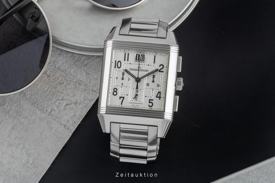 Jaeger LeCoultre Reverso Squadra Chronograph Automatik Ref. Q7018120 , 230.8.45  - Bild 3 von 4