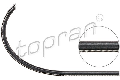TOPRAN KEILRIEMEN KEILRIPPENRIEMEN AUDI VW 104130