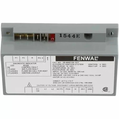 Fenwal 35-665725-121 24V 15Sec P.P.30Sec BXR01-1000V9-00170 Same Day Shipping