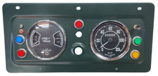 Land Rover Series Instrument Panel. Dark Green Color