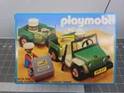 Vtg Playmobil 3532 Jeep Trailer Safari Expedition Hunter Guide