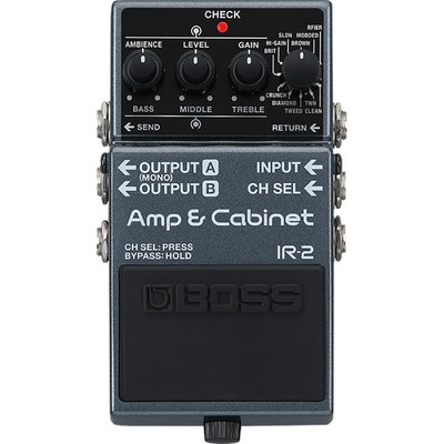 Boss IR-2 Amp Cab Simulator Gitarren Effektpedal