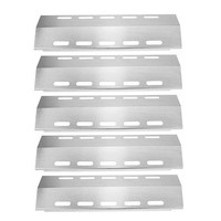43CM Edelstahl Flammenverteiler Gasgrill Brennerabdeckung FüR Ducane 5-Brenner