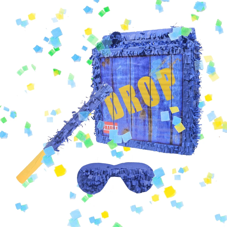 Drop Box Piñatas Boombox, Hecho a Mano México Fiesta Piñatas Boom Box para Nacimiento... Foto 4 de 4