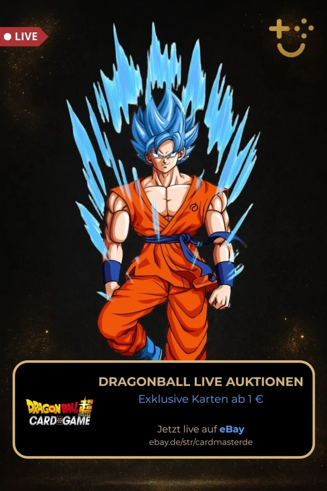 100 Dragon Ball-Einzelkarten Start ab 1€