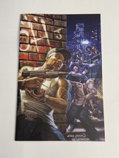 FAME: 50 CENT #1 (CAIO CACAU PUNISHER HOMAGE) TIDAL WAVE VIRGIN COVER LTD 300