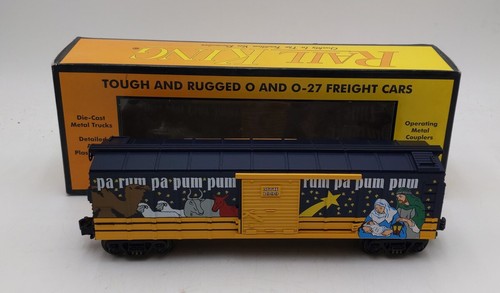 Coche de caja de vacaciones MTH 30-7434 1999 calibre O "The Little Drummer Boy" nuevo en caja | Zustand: New