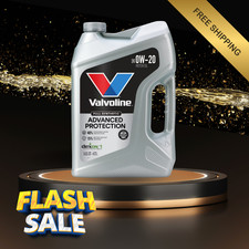 [FASH SALE] Valvoline Advanced Full Synthetic 0W-20 Motor Oil 5 Quart Engine Oil 21.58 per gallon
