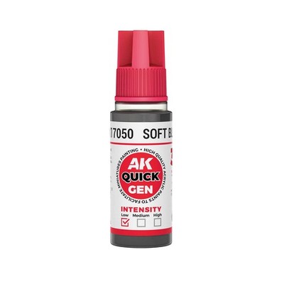 AK Interactive Quick Gen Soft Black - 17050