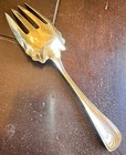 Bead Sterling Silver by WHITING & CO Small Serving Fork Gold Wash Shell Kings — photo 5