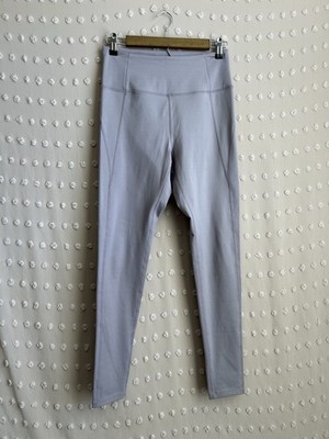 Girlfriend Collective High Waisted 7/8 Leggings Sz M Lavender Purple