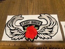 due toppe lady biker una toppa harley davison 