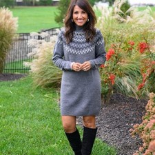 NWT Women's Gap Gray Sweater Dress Size Small