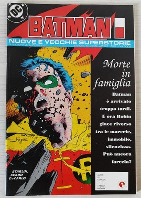 BATMAN N.14 (7) glenat italy 1993 glénat DEATH IN THE FAMILY 3