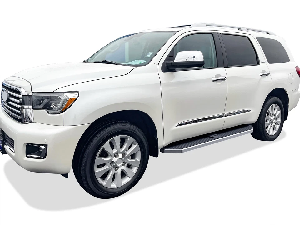 Полированная боковая подножка APS 6 дюймов подходит для Toyota Sequoia 2008-22 годов выпуска - Изображение 2 из 4