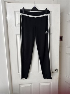 Ladies Adidas Climacool Leggings Size 16/18 Black Excellent Condition