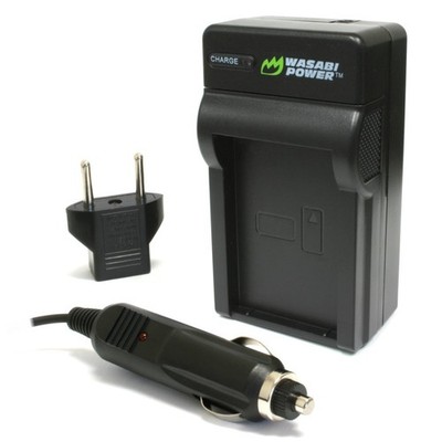 Wasabi Power Battery Charger for Leica BP-DC15 and Charger, Black 