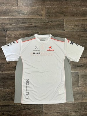 MERCEDES BENZ VODAFONE 2012 FORMULA ONE F1 BUTTON JERSEY 3XL men