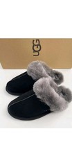 UGG Scuffette II Slippers Black/Grey UGG Slippers Women's New in Box size 9