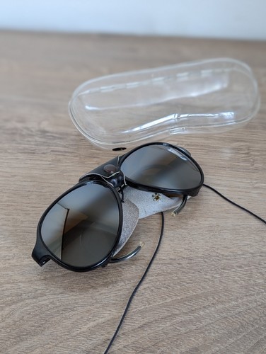 Vintage VUARNET Glacier Black / Brown Double Gradient Mirrored Sunglasses - Picture 2 of 15