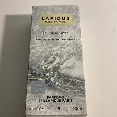 Ted Lapidus Lapidus Men s Pour Homme EDT 100ml / 3.33 oz Vintage Authentic. NIB.