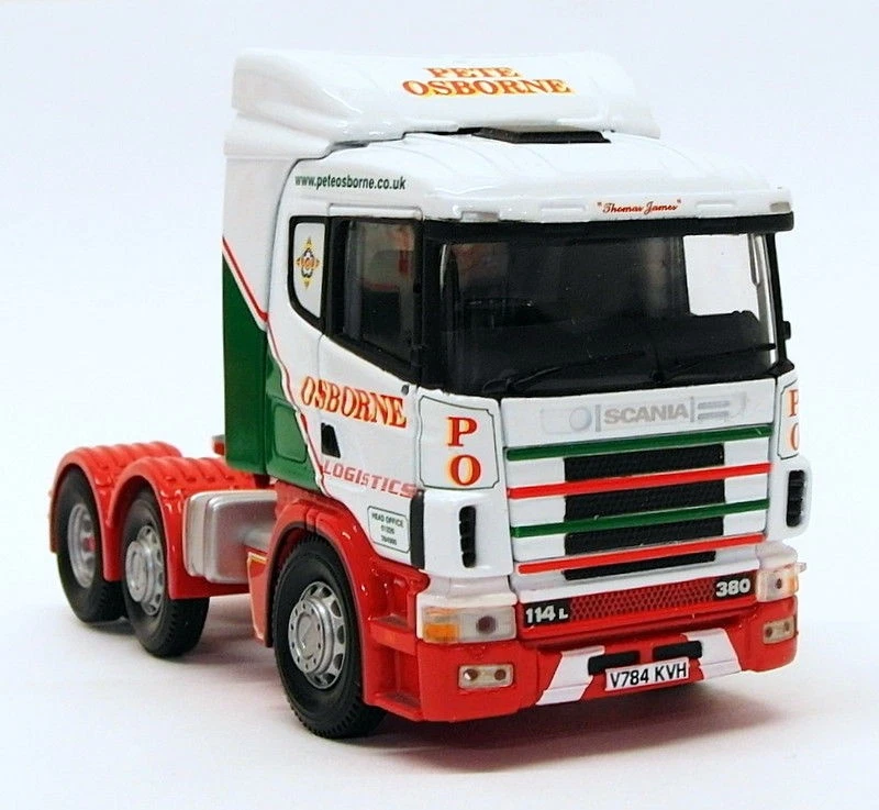 Corgi 1/50 Scale Model CC12207 - Scania Curtainside - Pete Osborne Logistics - Bild 3 von 4