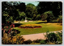 Cim Cambrai Le Jardin Public Photochrome Postcard Continental 6x4