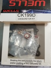 Genuine WELLS Carburetor Kit [1Pack] Part# CK199D- NEW