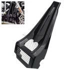 For Harley Electra Glide Ultra Classic 1997-2013 Vivid Black Chin Spoiler Scoop