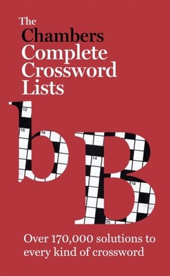 CHAMBERS CROSSWORD LISTS Paperback Self Help Business