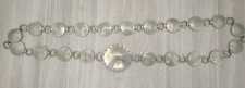 Vintage Native American/Southwestern Conch Belt, Not Sterling 36"