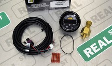 Aem X Series Oil Pressure Gauge 0-150 Psi Blackblack 30-0307