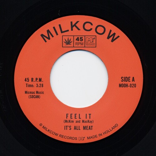 IT'S ALL MEAT Feel It 7" vinyl psych freakbeat garage punk Pebbles Underworld - Picture 5 of 6