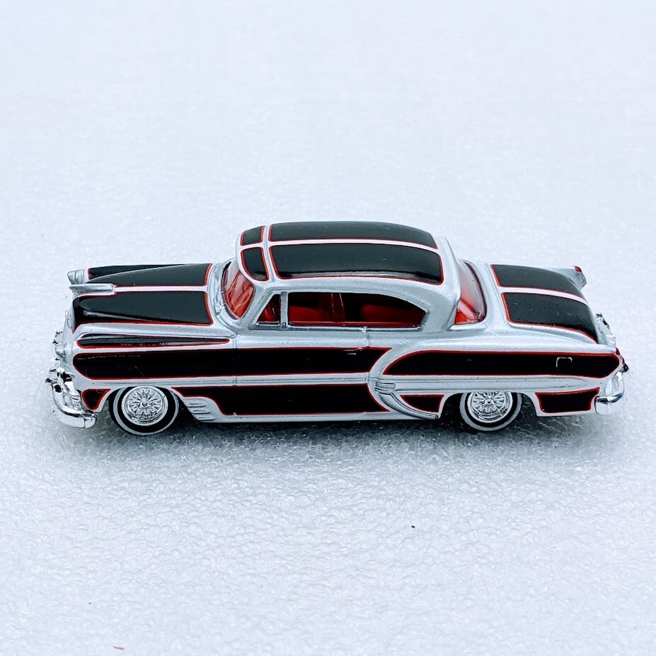 Hot Wheels, '53 CHEVY BEL AIR LOWRIDER, Silver, Rock 'N Road