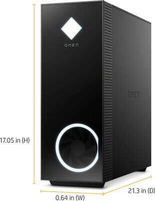 HP OMEN 30L I9-11900K 128GB 2TB NVMe SSD NVIDIA RTX 3080 Ti Win 11 PRO