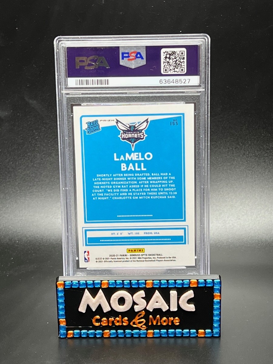 2021 RC Donruss Optic LaMelo Ball Rated Rookie SILVER PRIZM HOLO